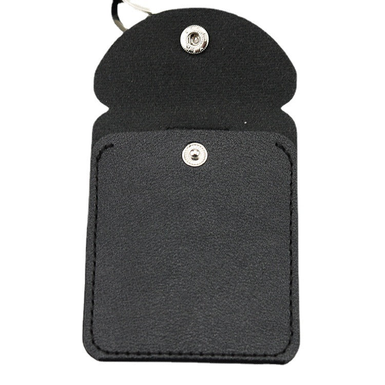 Wholesale PU Hand Sanitizer Bottle Leather Case Keychain